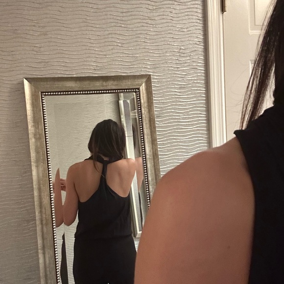 Vince One piece silk jumpsuit perfect for a night out - Picture 6 of 7